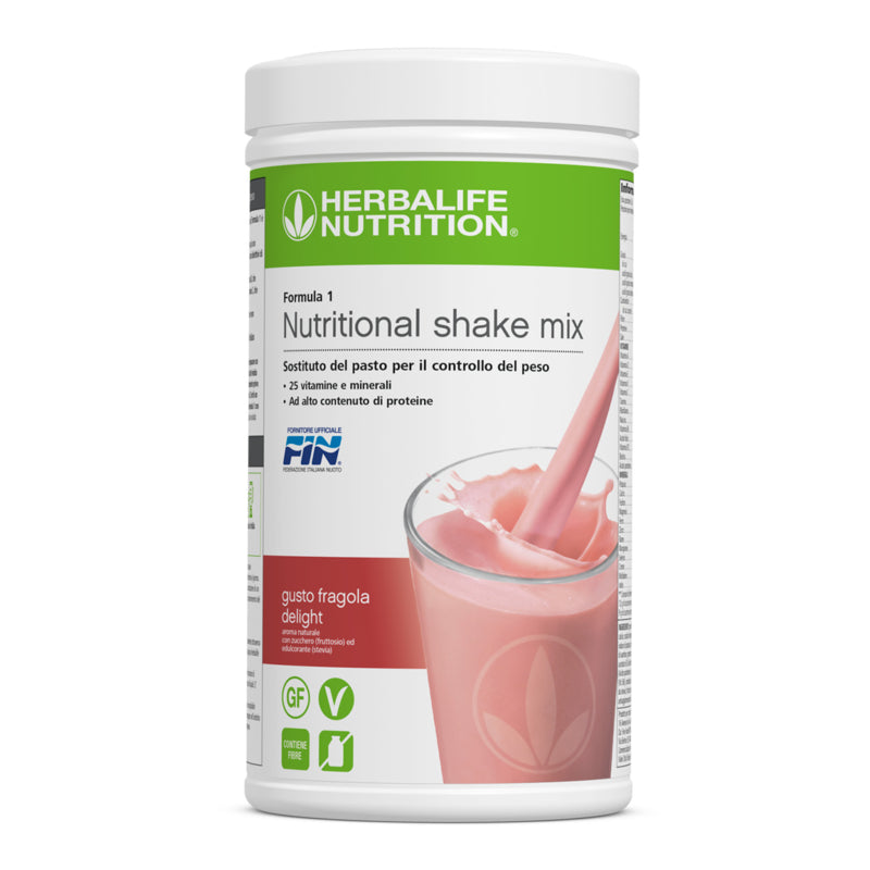 Formula 1 sostituto del pasto Fragola Delight 550 g