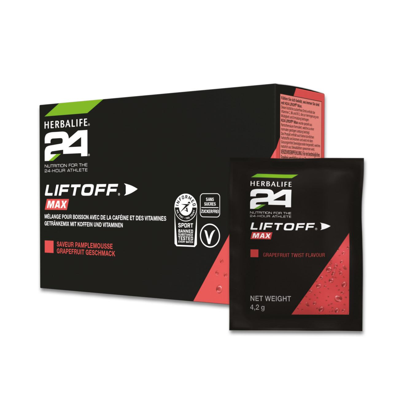 H24 LiftOff® Max Gusto Pompelmo 10 bustine